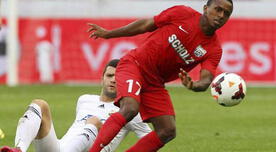 Yordy Reyna: El SV Grödig cayó ante Čukarički pero clasificó a siguiente fase de la Europa League