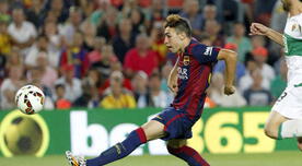 Barcelona: Munir El Haddadi anotó su primer gol oficial con equipo absoluto