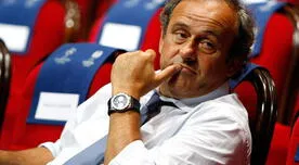 Michel Platini confirmó que no devolverá el reloj obsequiado por la CBF 
