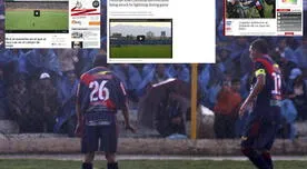 Copa Perú: Así informó prensa internacional sobre descarga eléctrica que cayó a Joao Contreras [FOTOS]