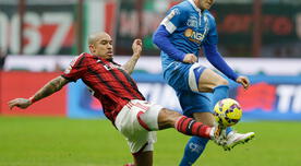 AC Milan empató 1-1 ante el Empoli en la fecha 23 de la Serie A [VIDEO]