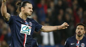 Con 'hat-trick' de Zlatan Ibrahimovic, PSG goleó 4-1 a Saint Étienne y es finalista de la Copa de Francia [FOTOS/VIDEO]