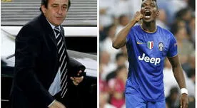 Michel Platini criticó duramente al jugador Paul Pogba 
