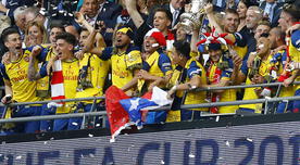 Arsenal goleó 4-0 al Aston Villa y se coronó bicampeón de la  Copa FA [FOTOS/VIDEO] 