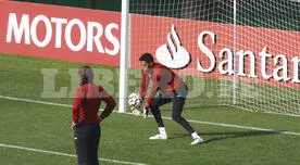 Selección Peruana: Pedro Gallese y Salomón Libman entrenaron pero Diego Penny no estuvo presente [FOTOS/VIDEO]