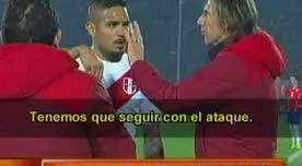 Selección peruana: Ricardo Gareca y las indicaciones tras la expulsión de Carlos Zambrano [VIDEO]