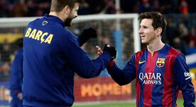 Lionel Messi: Gerard Piqué le envió mensaje de apoyo tras perder la final de la Copa América 2015