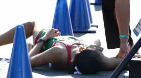 Panamericanos 2015: marchista mexicana se desmayó tras conseguir el oro en los 20 km de marcha [FOTOS/VIDEO]