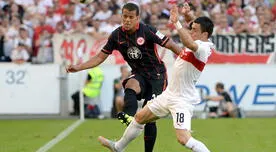 Carlos Zambrano con el Eintracht Frankfurt venció 4-1 al Stuttgart por la Bundesliga [VIDEO] 