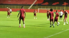 Selección Peruana no reconoció el Arena Fonta Nova e hizo última práctica en campo de Vitória [FOTOS/VIDEO]