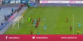 Sporting Cristal: insólito blooper de Daniel Ferreyra permitió el 1-1 ante Melgar [VIDEO]