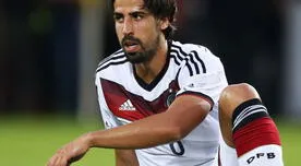 Sami Khedira: "Alemania no tiene ninguna posibilidad de ganar la Eurocopa 2016"