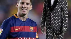 Balón de Oro 2015: Lionel Messi y el extravagante traje que usará en la gala de la FIFA [FOTOS]
