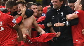 Liverpool: La eufórica celebración de Jurgen Klopp que enloqueció a todos sus jugadores [VÍDEO]