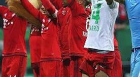 Bayern Múnich vs. Werder Bremen: ¿Quién celebró la clasificación con camiseta de Claudio Pizarro?