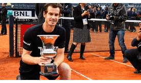 Novak Djokovic derrotado por Andy Murray en gran final masculina del Abierto de Roma