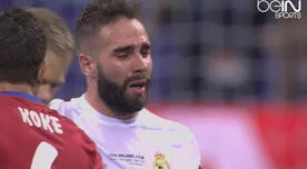 Real Madrid vs. Atlético de Madrid: Dani Carvajal salió lesionado y se retiró entre lágrimas | VIDEO