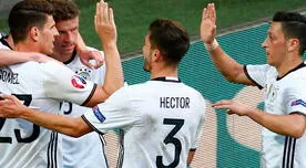 Alemania, en modo leyenda, humilló 3-0 a Eslovaquia y ya está en cuartos de final de Eurocopa 2016