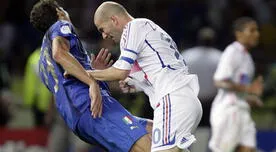Zinedine Zidane: Marco Materazzi confesó qué le dijo a 'Zizou' en la final de Alemania 2006 antes del cabezazo