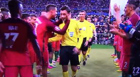 Cristiano Ronaldo celebró el título de la Eurocopa ¡con el árbitro! | VIDEO