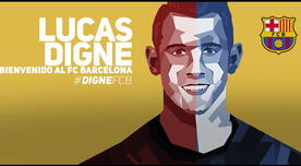 Barcelona anuncia a Lucas Digne como su tercer fichaje de la temporada 2016-17