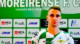 Juan Aurich: Benjamín Ubierna presentado como nuevo jugador del Moreirense FC de Portugal