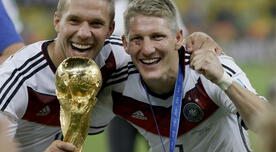 Selección alemana: Lukas Podolski y Bastian Schweinsteiger tendrán partido de despedida