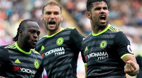 Chelsea, en partido de ida y vuelta, empató 2-2 ante Swansea en Premier League