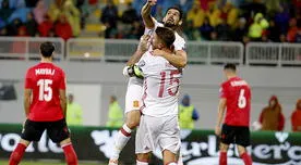 España venció 2-0 a Albania y es líder del Grupo G de Eliminatorias UEFA Rusia 2018 | VIDEO