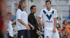 Ricardo Gareca y Maximiliano Giusti coincidieron en Vélez Sarsfield