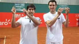 Lima Challenger Copa Claro 2016: peruano Sergio Galdos y argentino Leo Mayer se llevaron el título de dobles