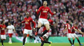 Manchester United, con doblete de Zlatan Ibrahinovic, ganó 3-2 al Southampton y se llevó la League Cup |VIDEO 