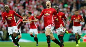 Zlatan Ibrahimovic y su agónico gol para darle el título de la Copa de la Liga al Manchester United | VIDEO