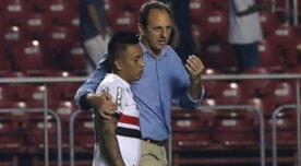 Rogerio Ceni y el pedido a la dirigencia de Sao Paulo tras la ausencia de Christian Cueva en la derrota ante Palmeiras