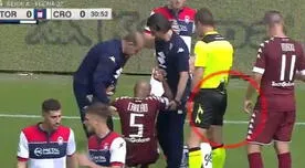 Maxi López le juega pesada broma al árbitro en la Serie A [VIDEO]