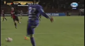 Melgar: el grosero error del arquero González que casi le cuesta un gol al DIM en la Copa Libertadores [VIDEO]