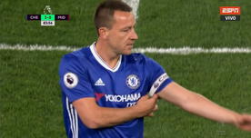 Chelsea: John Terry recibió tremendo gesto de Gary Cahill en choque de Premier League [VIDEO]