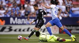 Real Madrid vs. Málaga: Cristiano Ronaldo y el gol que significa el título de la Liga Santander [VIDEO] 