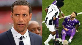 Real Madrid: Rio Ferdinand acusó de "tramposo" a Sergio Ramos por la acción a Juan Cuadrado