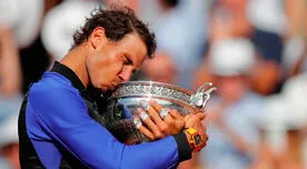 Rafael Nadal es el campeón de Roland Garros y alcanzó su décimo trofeo [VIDEO]