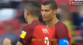 Copa Confederaciones: Cristiano Ronaldo se burla de los jugadores mexicanos [VIDEO]