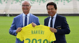 Claudio Ranieri fue presentado en Nantes con la intención de dar la sorpresa al estilo Leicester