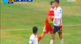 Sporting Cristal vs. AyacuchoFC : Mauricio Viana y la agresión que pasó por alto el arbitro Kevin Ortega [VIDEO]