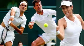 Wimbledon 2017 EN VIVO ONLINE: programacion y resultados de cuarto día con Federer, Djokovic y Muguruza en juego [RESULTADOS]