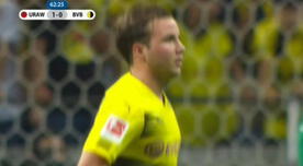Borussia Dortmund: Mario Götze volvió a los campos de juego tras 5 meses inactivo [VIDEO]