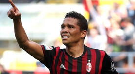 AC Milan: Entrenador 'Rossonero' reveló el próximo destino de Carlos Bacca