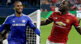 Manchester United: Romelu Lukaku fue comparado con Didier Drogba y respondió así