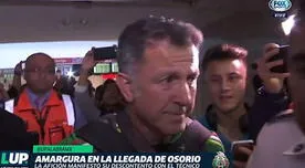 Juan Carlos Osorio fue recibido con insultos a su llegada a México [VIDEO]