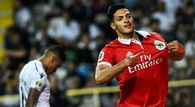 Benfica de Carrillo venció 3-1 al Vitoria Guimaraes de Hurtado y se coronó campeón de la Supercopa de Portugal