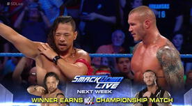 WWE SmackDown Live: Randy Orton y Shinsuke Nakamura derrotaron a Jinder Mahal y Rusev [VIDEO]